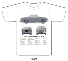 Rover P5B Coupe MkIII 1967-73 T-shirt Front